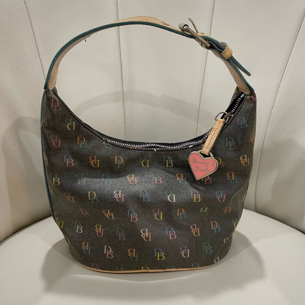 Dooney & Bourke small purse with colorful zipper